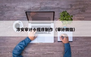 武安淳安审计小程序制作（审计微信）